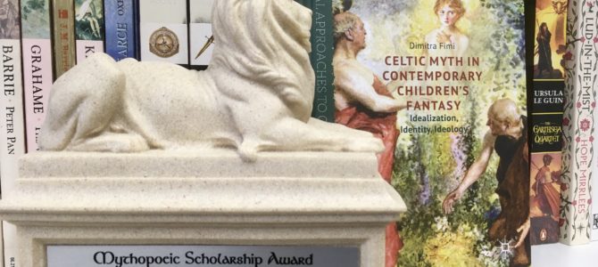 Celtic Myth in Contemporary Children’s Fantasy wins Mythopoeic Award!